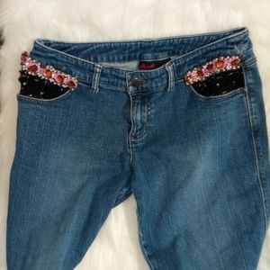 Willi Smith 6 29x31 Fancy Front Pocket Jeans